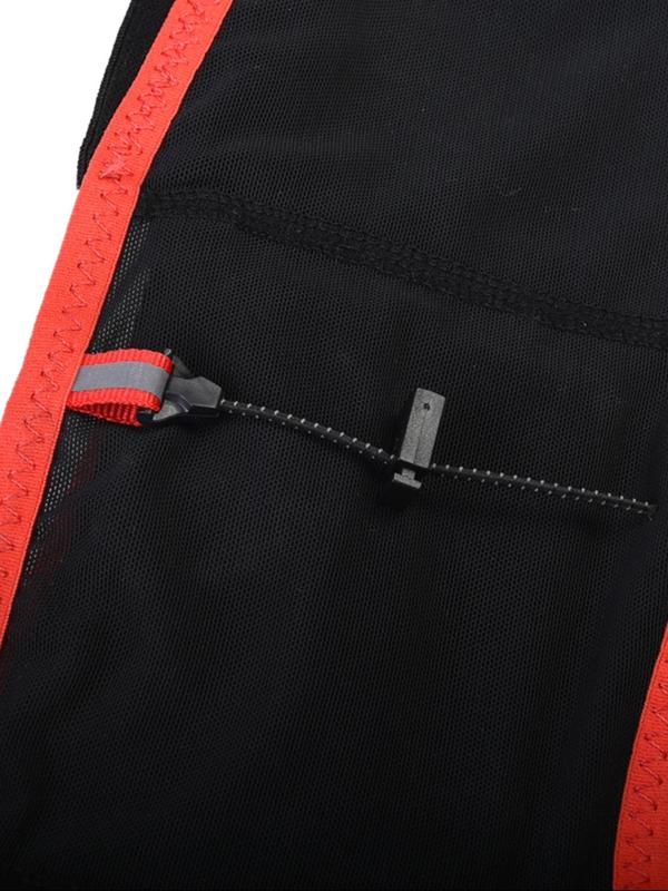 Unisex Running Belt Bag with Soft Water Bottle, Contrast Binding Waist Belt Bag, Sports Belt Bag for Running Jogging Traveling Exercising 7