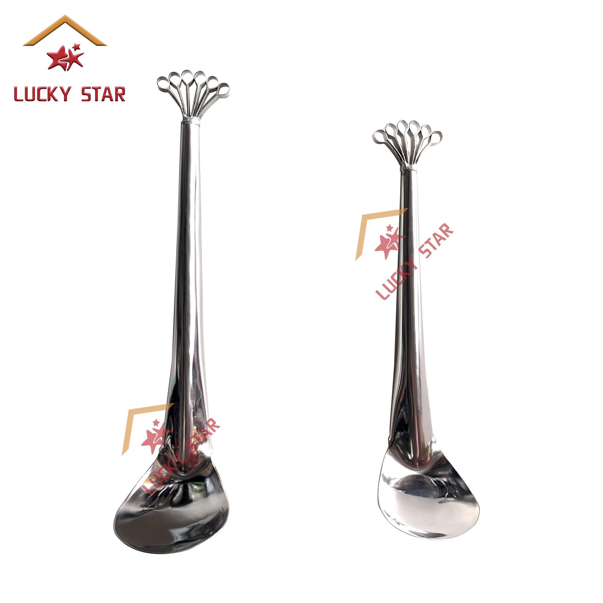 THLK-0057 Coconut Melon Stainless Steel Buko Spoon Pangkayod Ng Buko ...