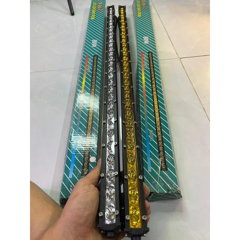 đèn led ô tô 1 hàng 60cm/80cm chạy từ 12v 24v đến 80v 5