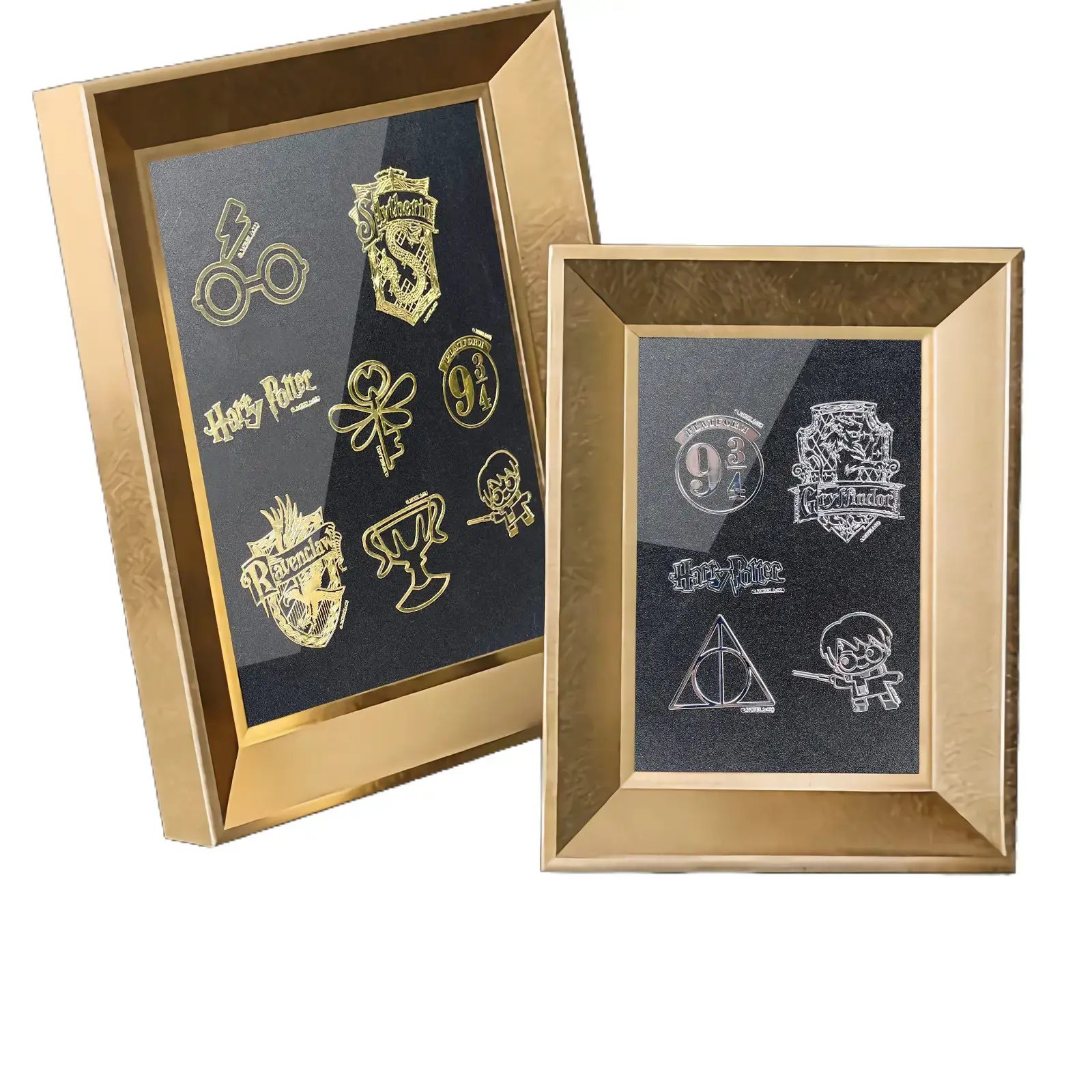 Mini metal sticker Harry Potter four college mobile phone sticker metal badge metal sticker