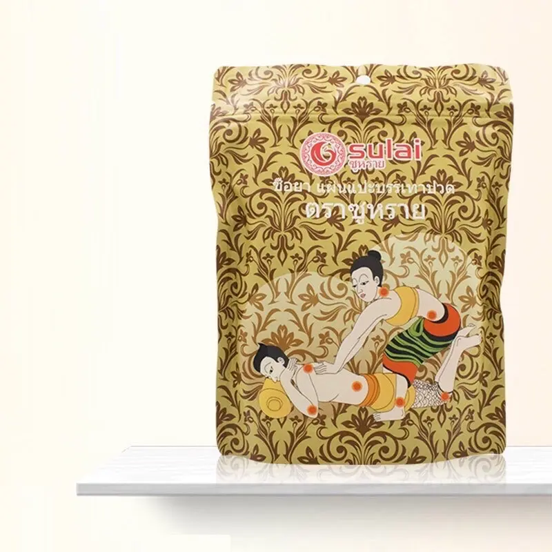 Miếng dán chườm nóng ngải cứu Sulai Thái Lan, giảm đau cơ, xương khớp, giảm đau bụng kinh