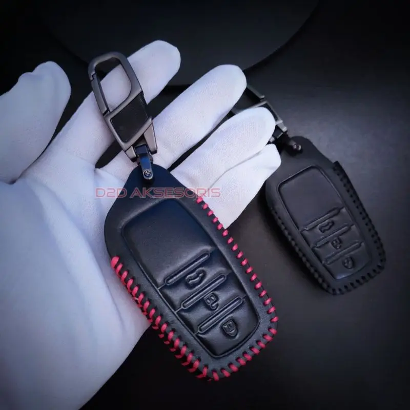 gantungan kunci/sarung kulit/cover remote Keyless mobil Toyota Fortuner Alphard lama Innova venturer Innova zenix 2