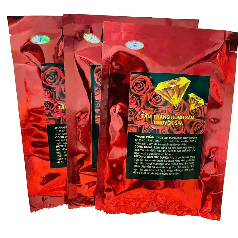 Tắm Trắng Body Hồng Sâm ( 4 bịch )Hổ Trợ Dưỡng Da