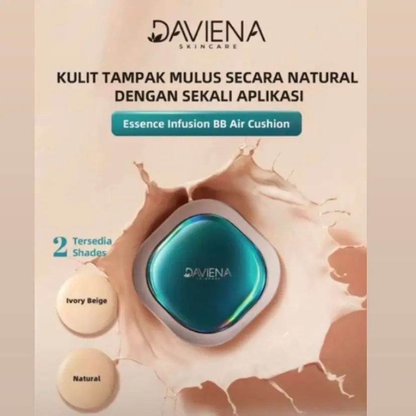 DAVIENA SKINCARE Essence Infusion BB Air Cushion 12g. ( READY )