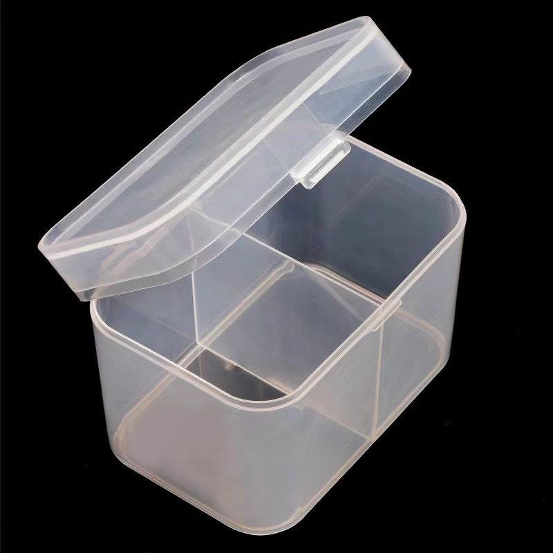 Hàng mới về Hộp Đựng Giấy Lau Gel - Bông Tẩy Trang - Bông Tăm loại dày đẹp