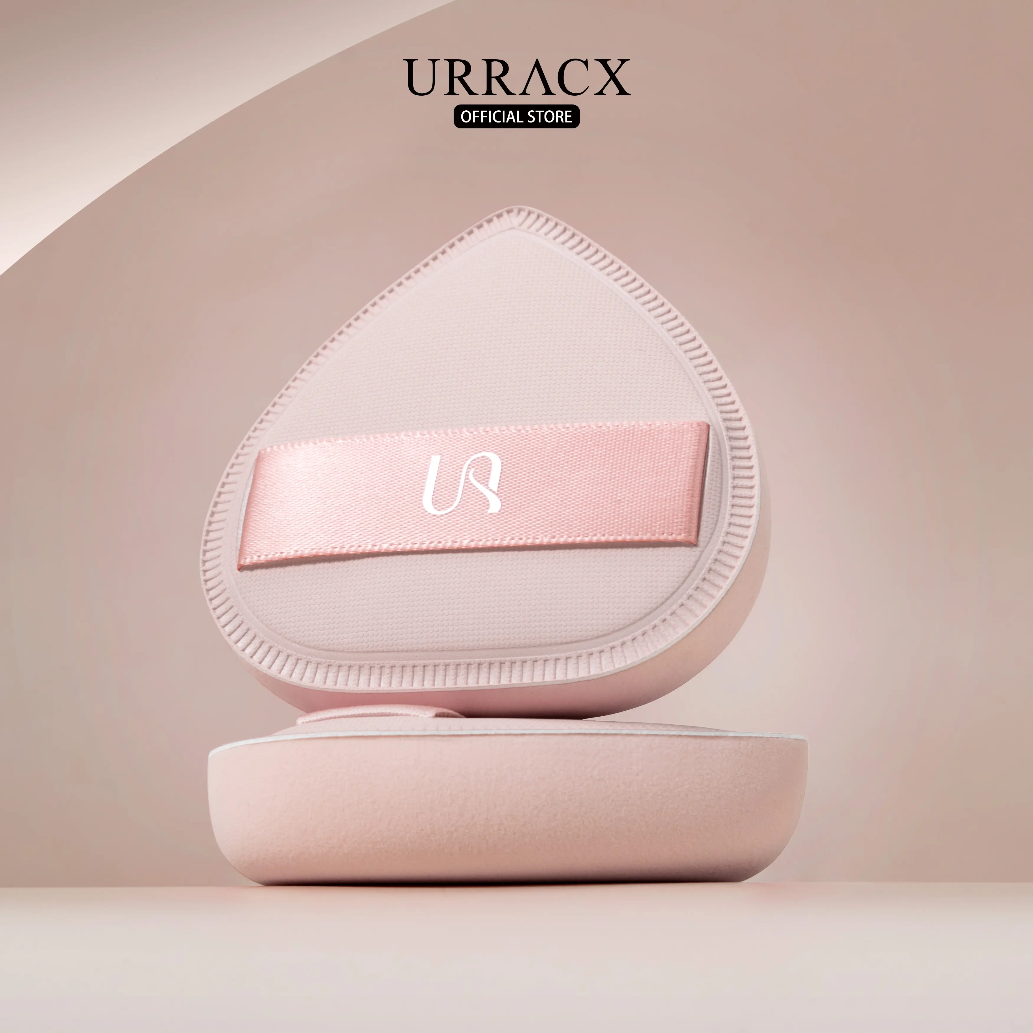 URRACX Spons Puff Bentuk Super Lembut Kualitas Tinggi basah dua tujuan makeup menetapkan sponge Blender