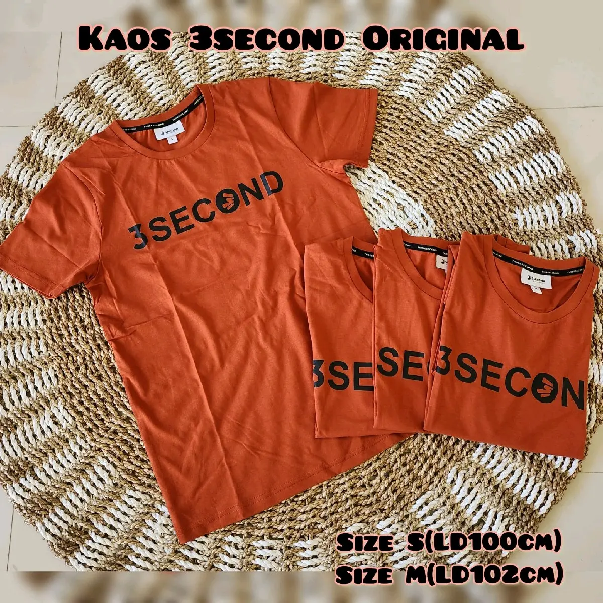 KAOS 3 SECOND Santai Polos