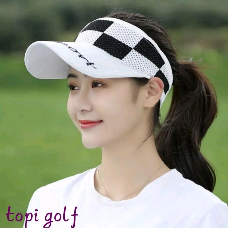 topi golf wanita varian 5 warna-import Olahraga 0