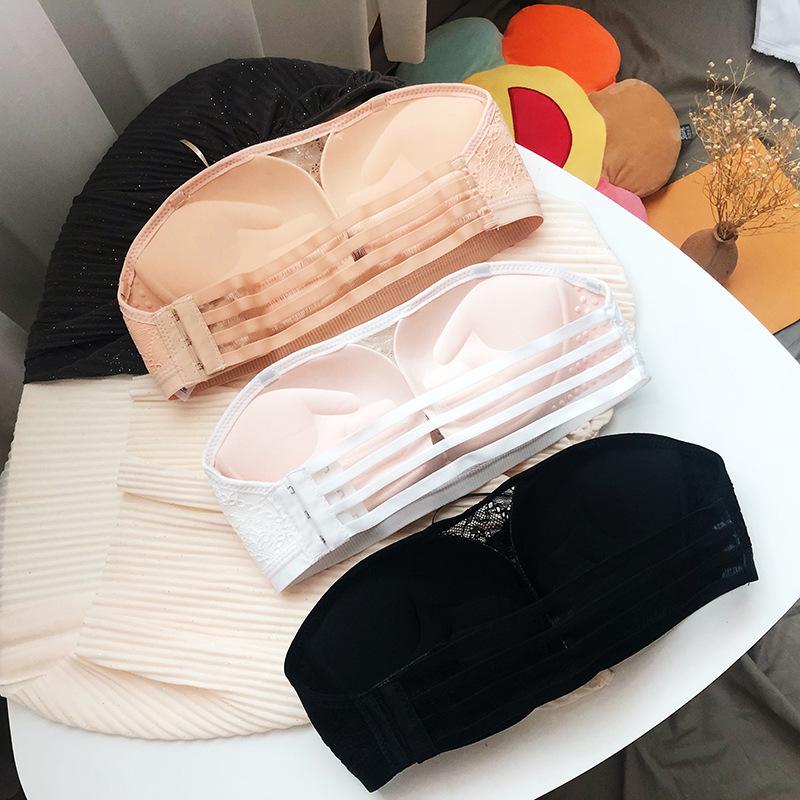 Product Introduction of บราเกาะอกอกไข่ดาว ฟองกลาง มีเชือกรูดอกชิด[VY] 9
