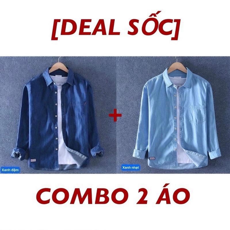 Sơ Mi Jean Nam Nhập Khẩu UK - JNK02, Chất Liệu Jean Cao Cấp - Menswear 6