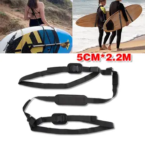 Paddle Board Carry Strap Adjustable SUP Carrying Strap Boards Nilon Untuk Papan Dayung, Papan Selancar, Kano Dan Kayak