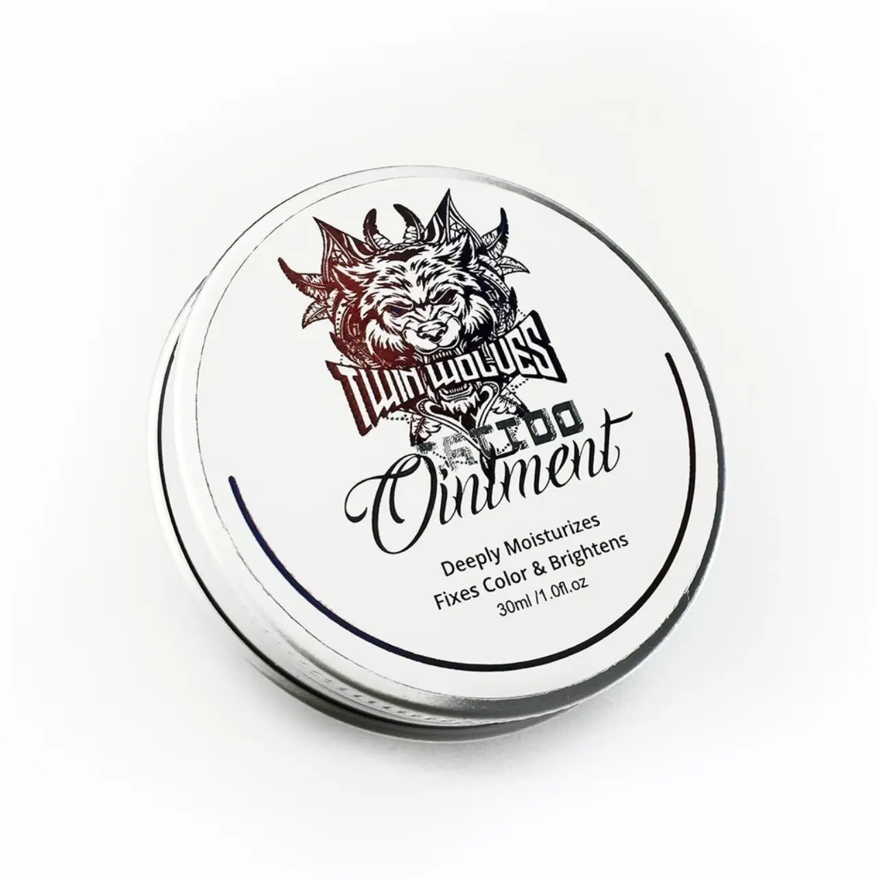 Twin Wolves Luxury Tattoo Ointment | Brightens, Repairs & Restores Tattoo Color 30ml
