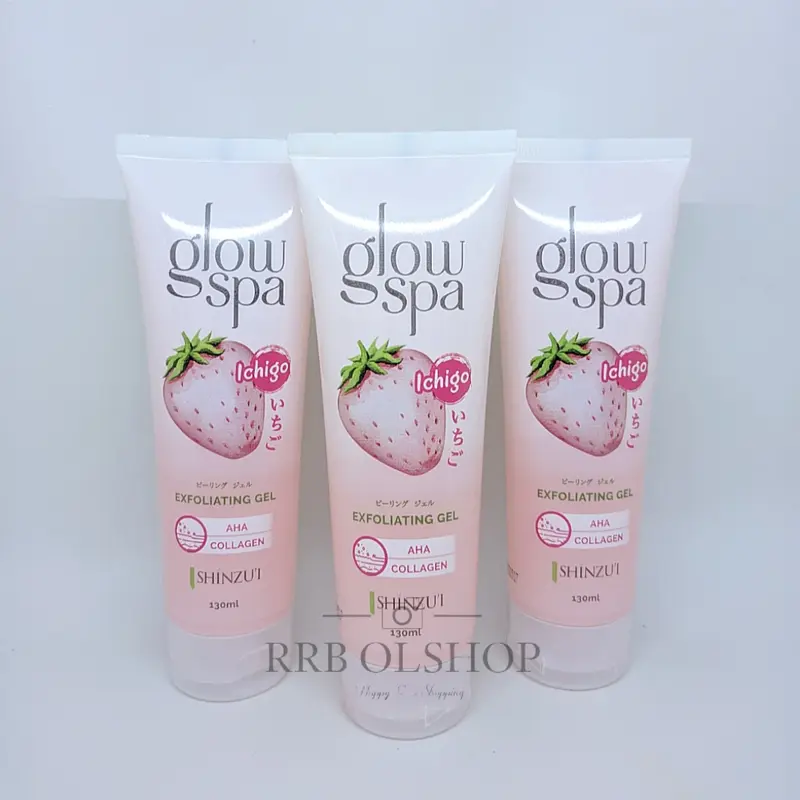 PAKET 6 IN 1 SHINZUI WHITENING - Body Scrub 110GR - Body Lotion 100ML - Glow Spa 130 ml - Body Cleanser 225 ml - Body Cleanser Refill 180ml - Sabun Batang 1