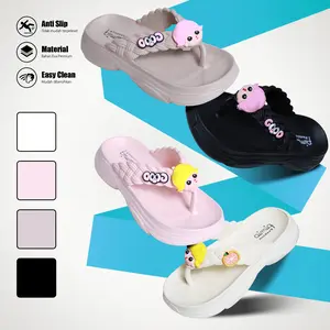 Sandal Anak Cewek Model Jepit Karakter Boneka – Empuk, Ringan Cocok untuk Sehari-hari sandal jepit sehari hari Size 24-29