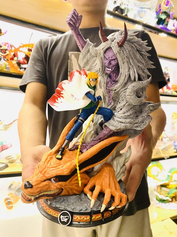  28cm  Mô hình Naruto - Minato triệu hồi thần chết 