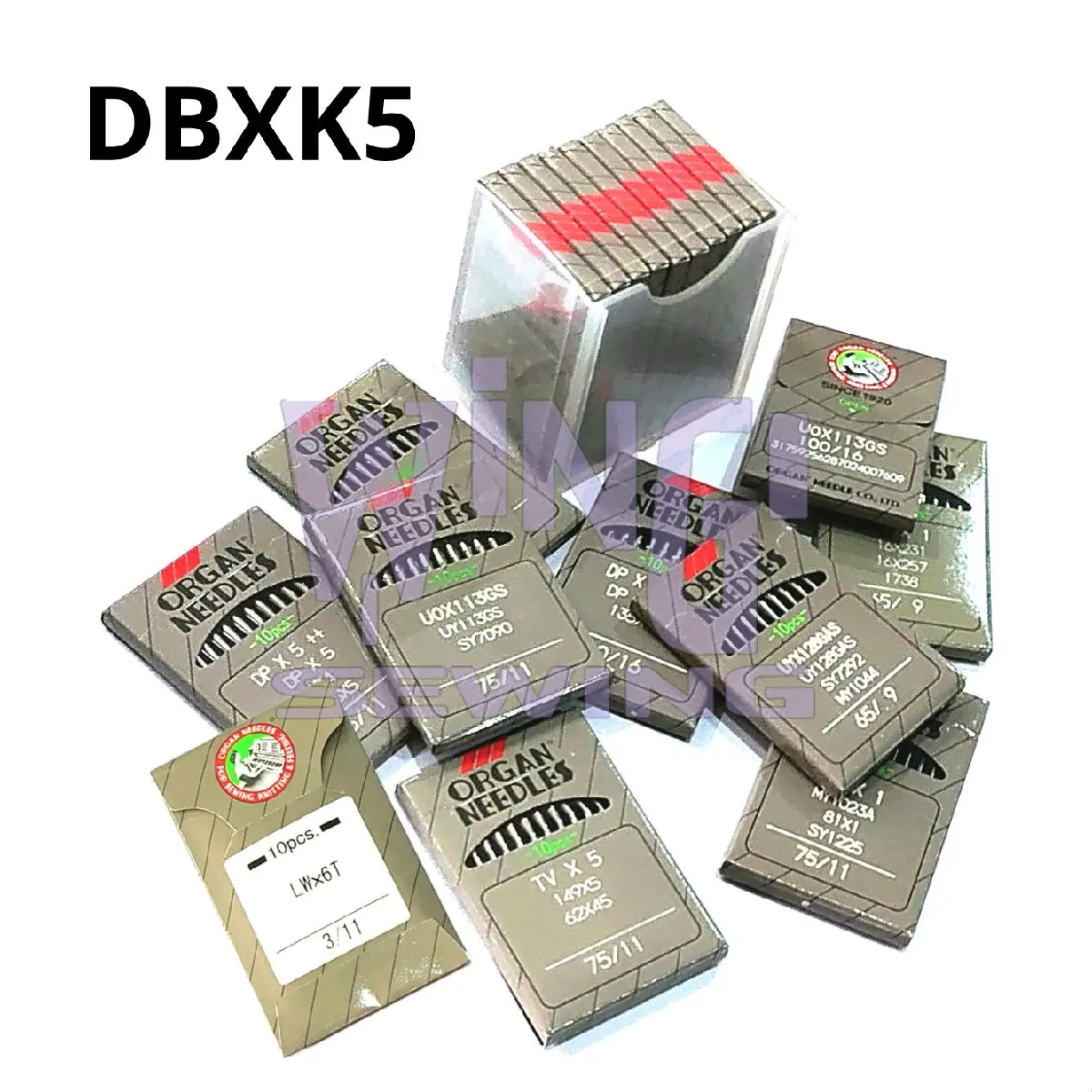 DBXK5 ORGAN NEEDLES Jarum Mesin Jahit Bordir
