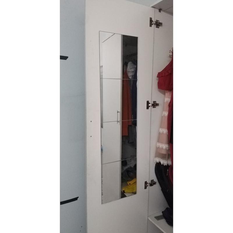 Gương ghép soi toàn thân dán tủ quần áo, giá 1 tấm 19k. Decor Decor Phòng 3