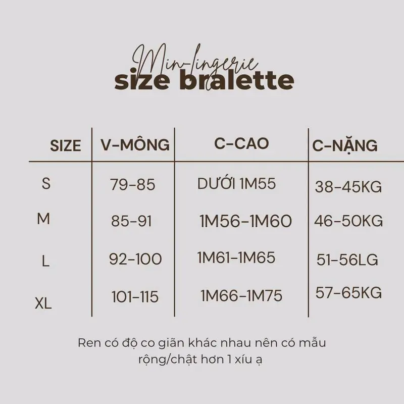 Bộ đồ lót nữ màu trắng kem thiết kế quần dây và quần đùi MINLINGERIE ren co giãn thoáng mát Áo Bra Women Nhung quần  kéo sát chem chép lộ khe 3
