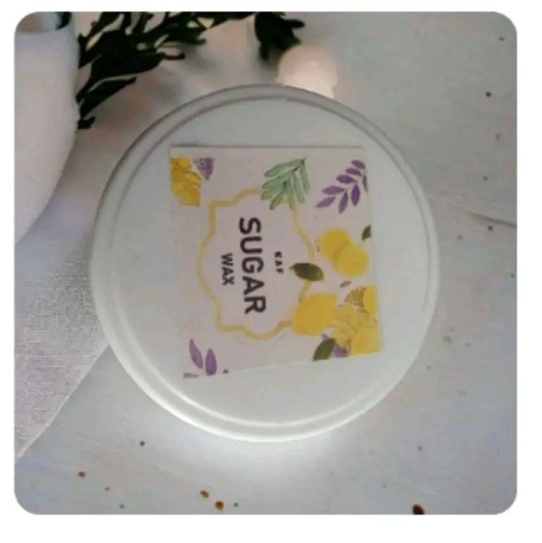 (50ml) KAF sugar wax gratis 4 kertas waxing dan 1 spatula krim bulu