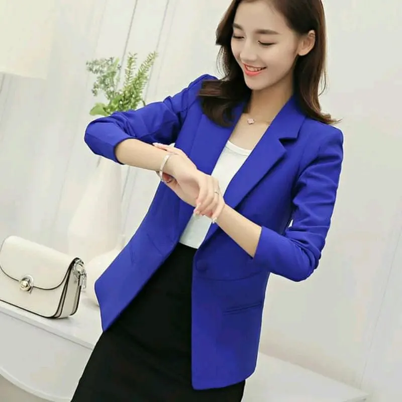 Bestseller Jas Formal Wanita Jas Blazer Slimfit Jas Resmi wanita Jas Kerja Wanita Kantor 1