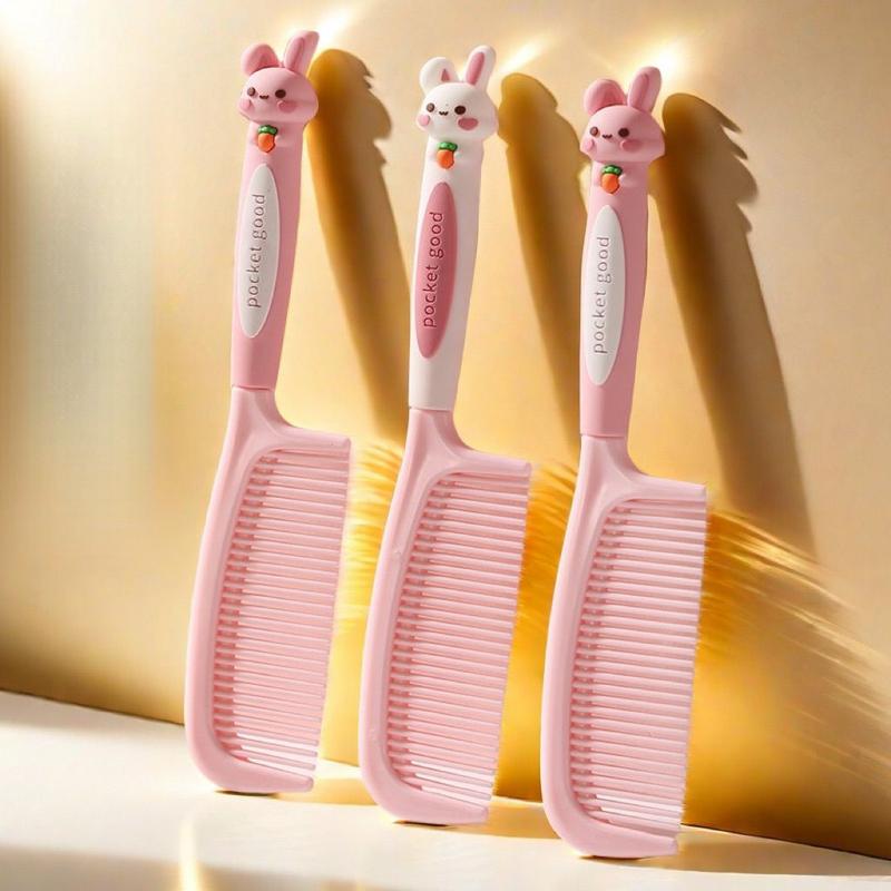 High looks hair comb, portable comb, cute ladies' long hair, home use girls, children's straight hair, straight hair, ponytail comb 3