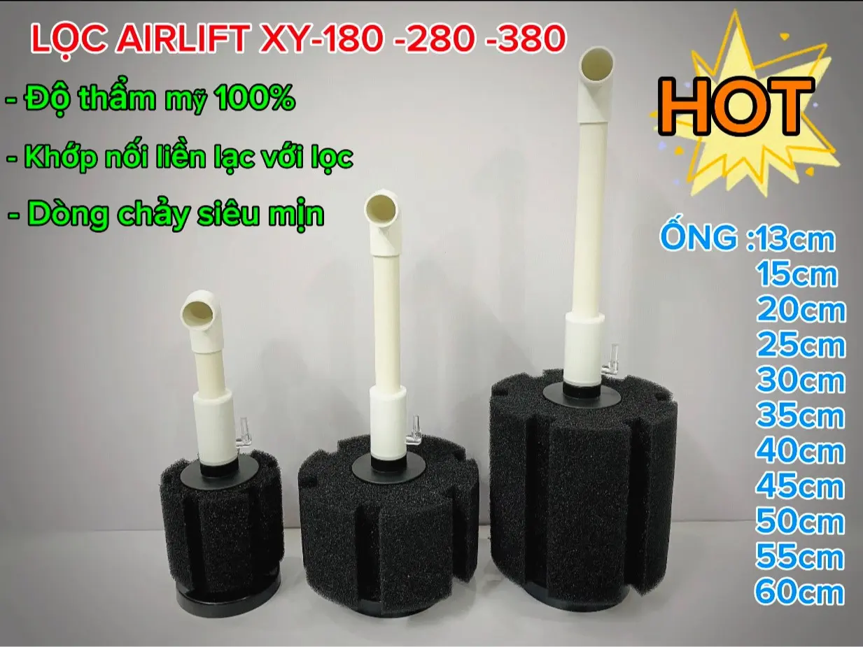 Lọc Airlift XY kết hợp ( Đọc Kĩ Mô Tả Trước Khi Đặt Hàng)