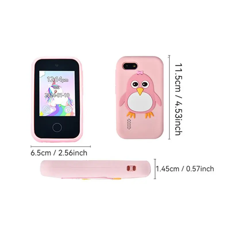 Smart Electronic Learning Devices, Smart Phone, Multi-function Smart Phone with 32GB Memory Card, Built-in English Words Education Reader, Camera Video Recording & Games 6