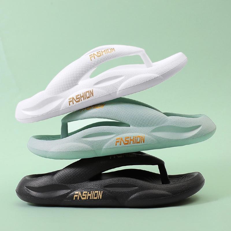 Dép Xỏ Ngón In Hình, Unisex, Chống Trượt, Thoải Mái, Đế Mềm Và Dày, Dép Thường Ngày Thích Hợp Cho Nam Và Nữ, 2611, Sử Dụng Ngoài Trời Và Trong Nhà 2