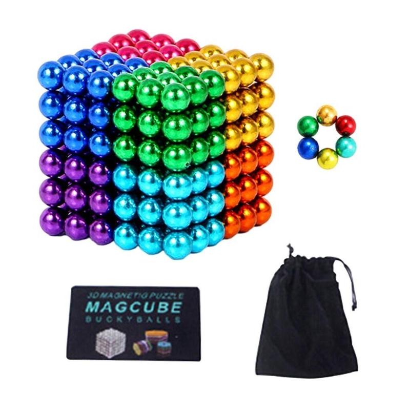 3D Fidget Building Desk Toy with Strong Force Magnetic Toys for ...