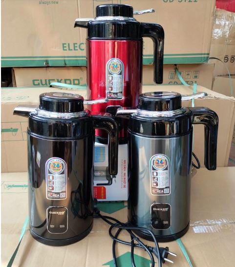 Ấm Đun Nước Ấm Siêu Tốc Kiêm bình giữ nhiệt GUGKDD ST-21 dung tích thực 2L