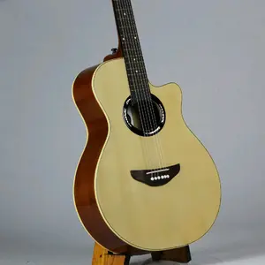 Yamaha Gitar Akustik APX 500iineck Utuh Tanpa Sambungan Rangka Kayu Mahogany Silang Model Dimensi Standar Bonus Softcase dan Paking Kayu