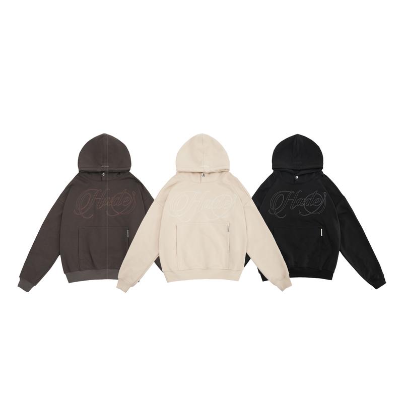  ÁO QUADRATE BOXY HOODIE VẢI NỈ BÔNG - HADES BRAND CHÍNH HÃNG 