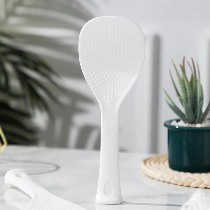 1 pcs PP Ladle Spoon Handle Plastic Non Sticky Rice Scoop Tableware ...