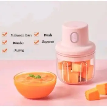 Chopper Mini Blender Elektrik USB Portable Multifungsi 2