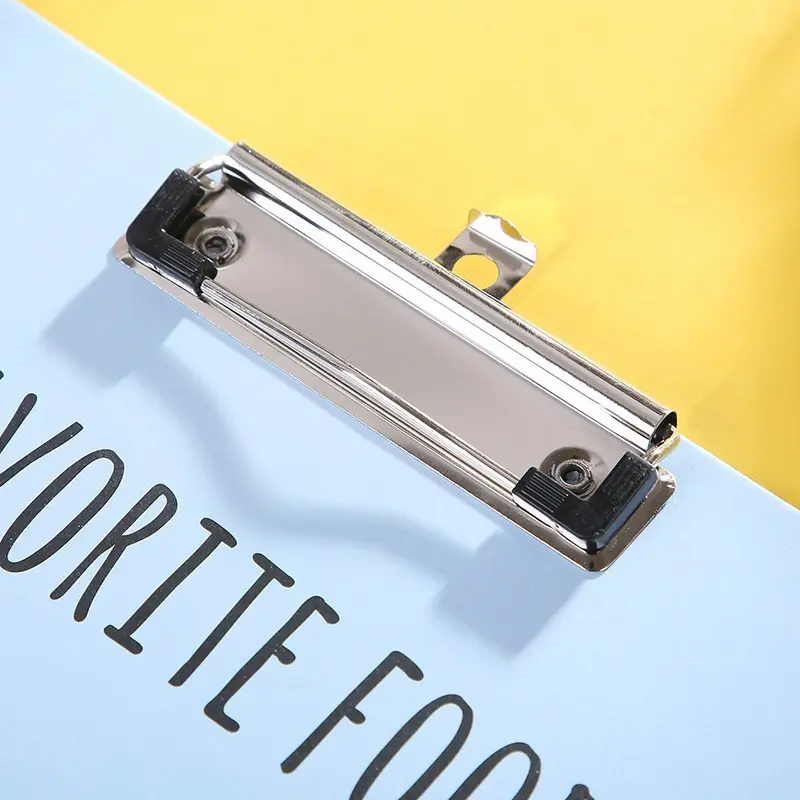 Aimilo - Clipboard A4 Papan Jalan Aesthetic Papan Ujian PVC Folder File Alat Tulis Sekolah Plastik Stationery 6