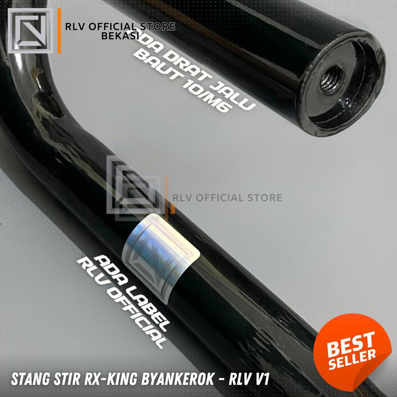 Product Introduction of STANG STIR HITAM TINGGI RXKING RXS RXK YT RLV MODEL MJB BANDUNG STYLE KUALITAS TERBAIK HITAM GLOSY 2