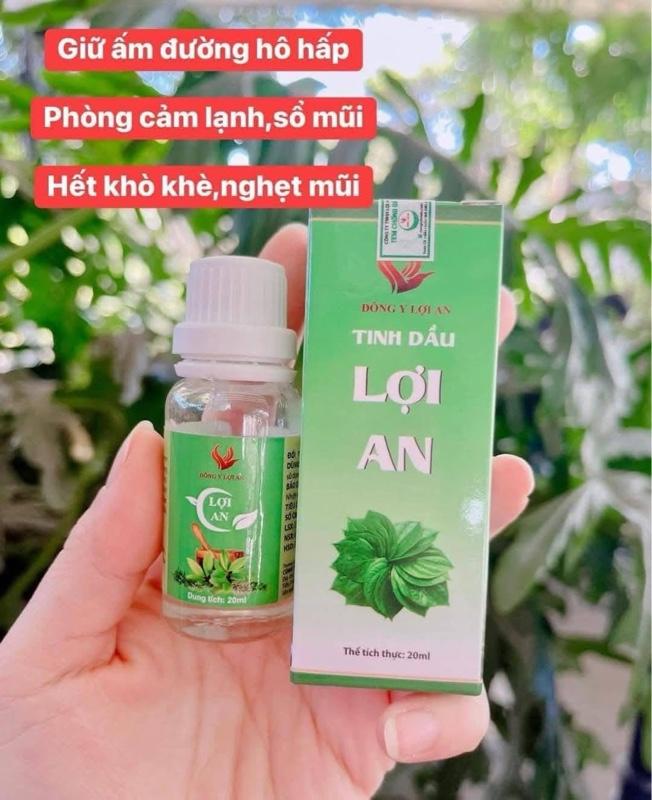 Product Introduction of Giá Sỉ 3 Lọ Tinh Dầu Lợi An chính hãng hỗ trợ ho,khò khè,ngạt mũi,bôi long đờm 22