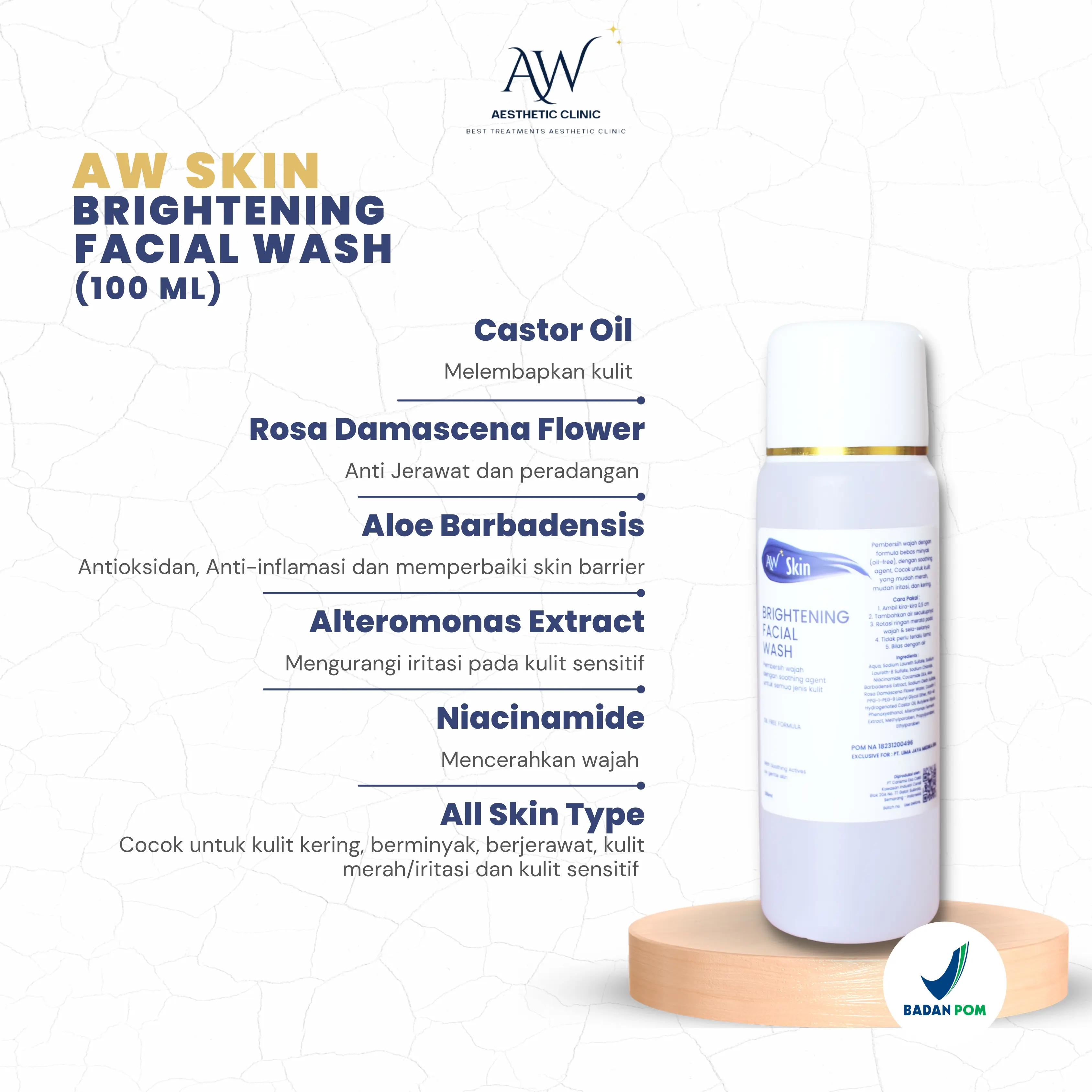 AW SKIN CLEANSER HYDRABRIGHT