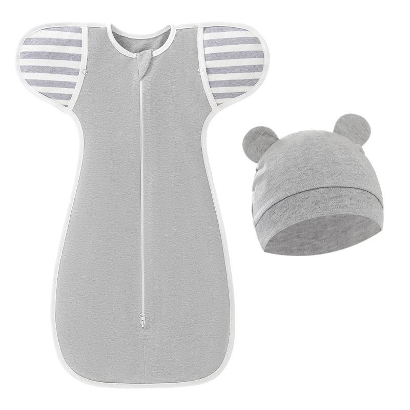 Newborn swaddling baby sleeping bag delivery room swaddling towel baby sleeping bag 3