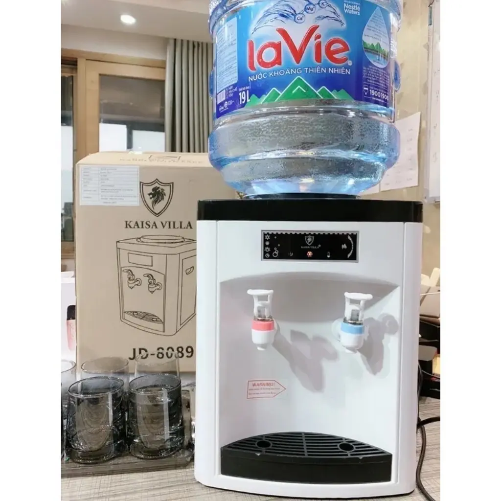 Cây nước nóng lạnh để bàn [ CHÍNH HÃNG KAISA VILLA - BH 12 THÁNG]