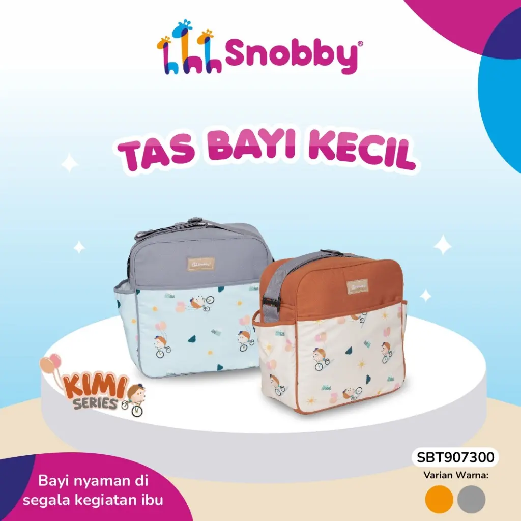 Snobby Tas Bayi Kecil Saku KIMI Series - SBT 9073 Bag