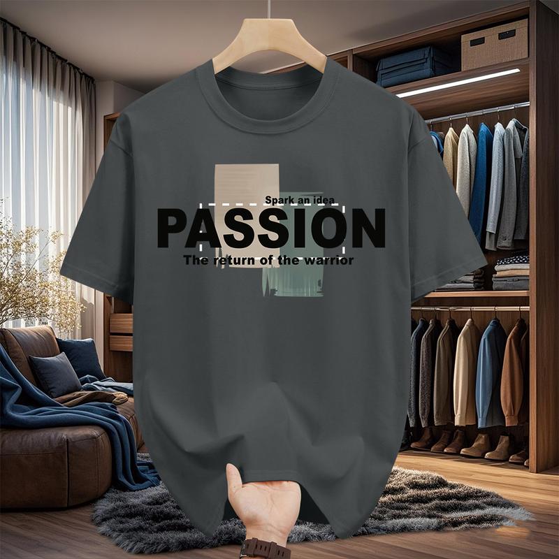 Product Introduction of Áo Thun Ngắn Tay, Chất Liệu Cotton Nguyên Chất, Thiết Kế In Hình Dáng Rộng Vừa Vặn, Hàng Mới Về, Cổ Tròn, Dáng Rộng Vừa Vặn, Dành Cho Nam 11