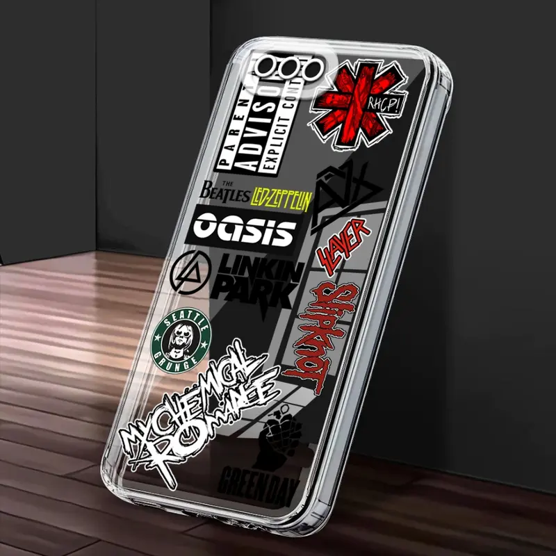 Casing Trand - SoftCase Clear Ready For Oppo A3s Oppo A1k Realme C1 Realme C2 Casing Bening GAMBAR METAL - MT27 3