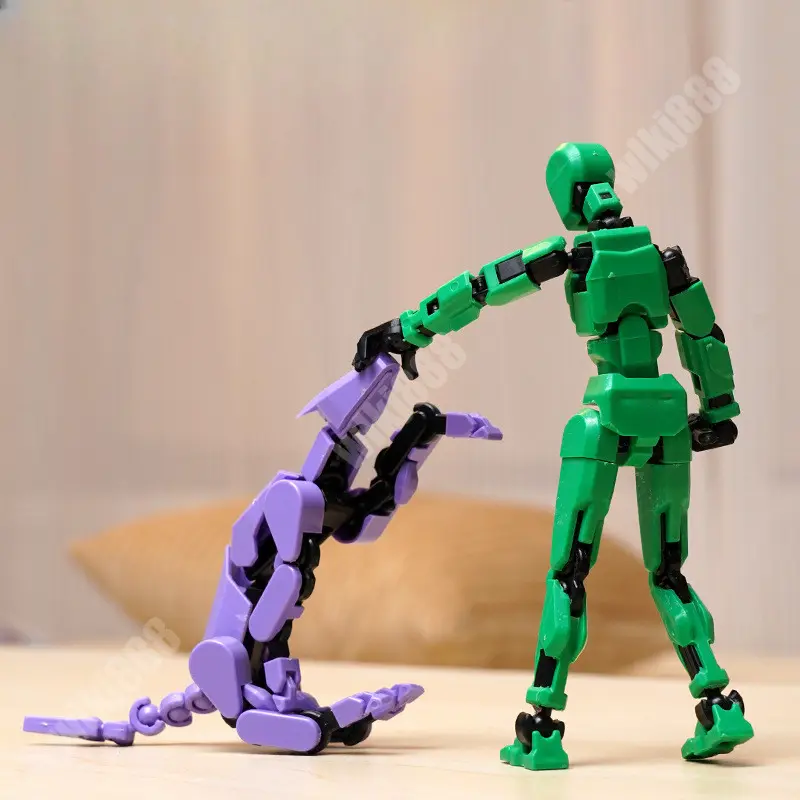 Mô Hình Hành Động, T13 Con Chó Tự Làm, Nhân Vật May Mắn 13, Nhiều Kiểu, Mô Hình Robot Cào Cắp, Khớp Nối Có Thể Di Chuyển, 13 Đồ Chơi Trẻ Em Giả 5