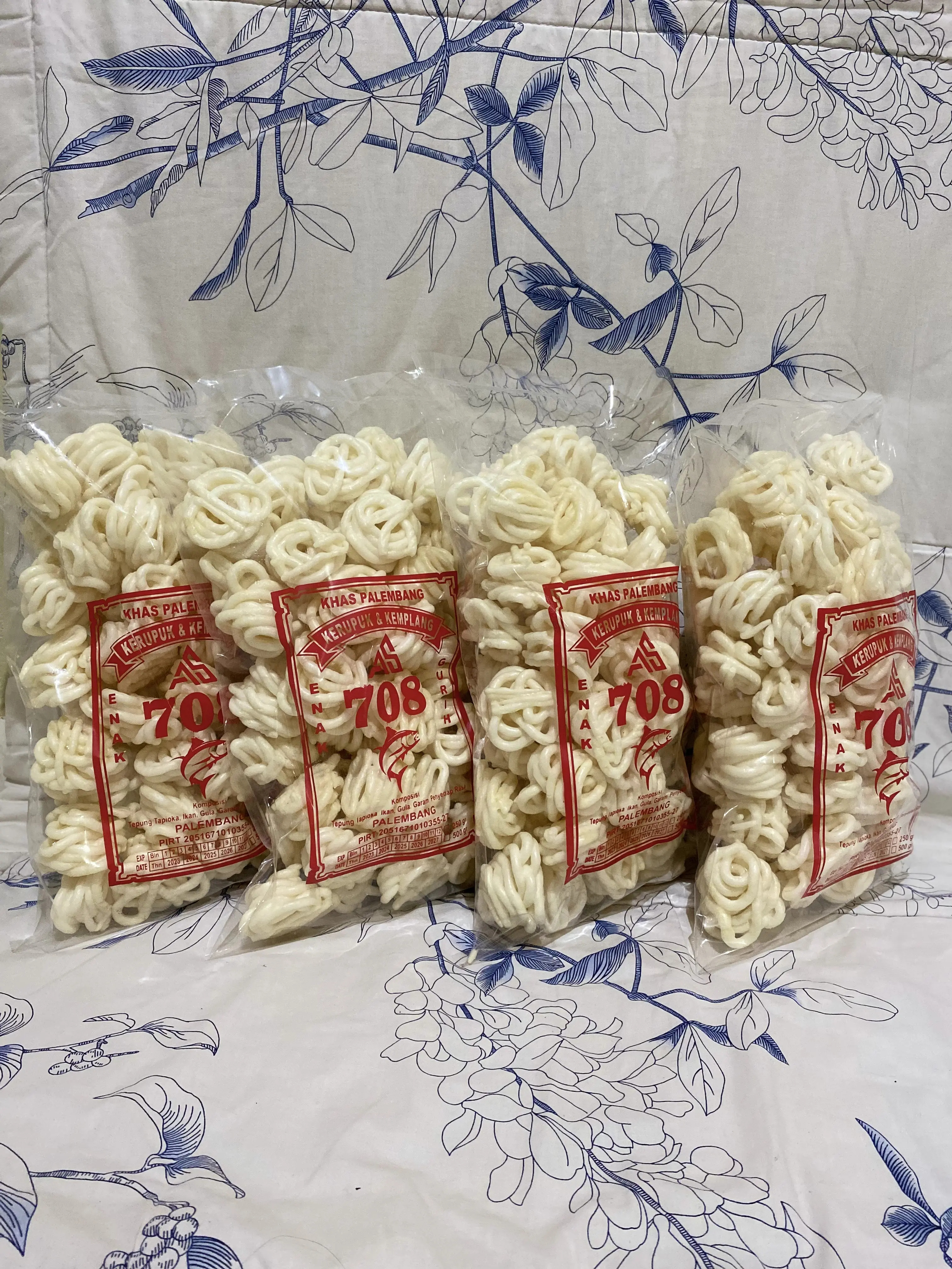 Kerupuk Sanggul Mini Super Ikan Tenggiri 1kg Goreng Makanan Snack
