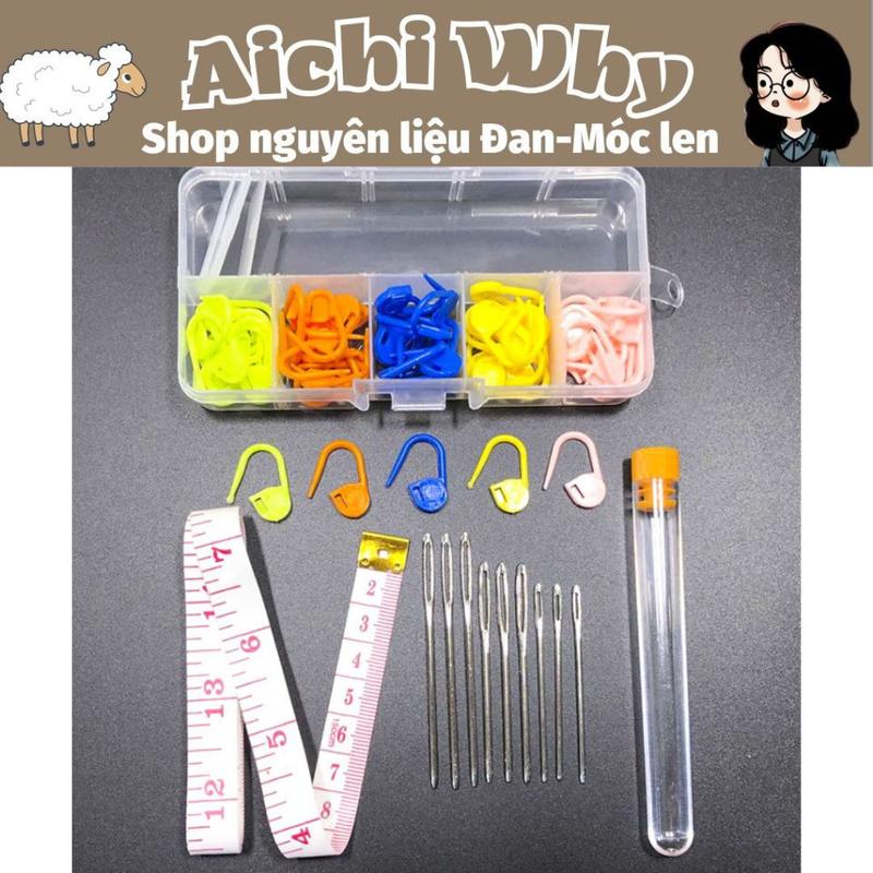 Hộp dụng cụ móc len dành cho Người mới bắt đầu