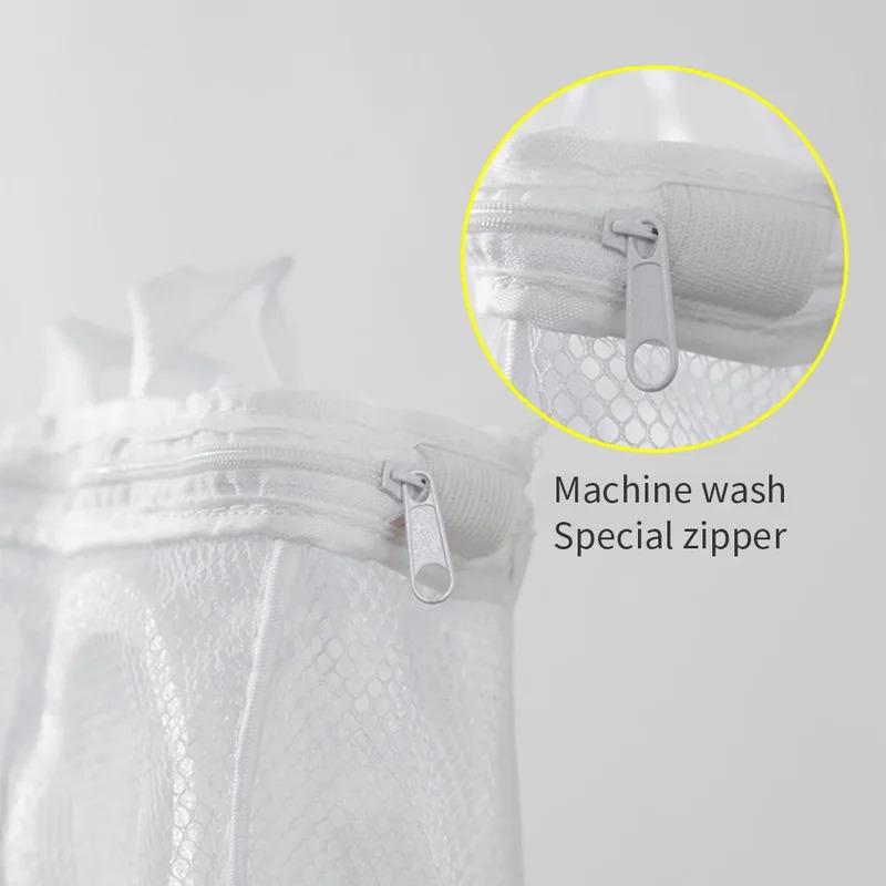 Washing Shoes Mesh Bag Washing Machine Special Laundry Shoe Protector Anti-deformation Drying Bag Travel Shoe Storage Bags 4