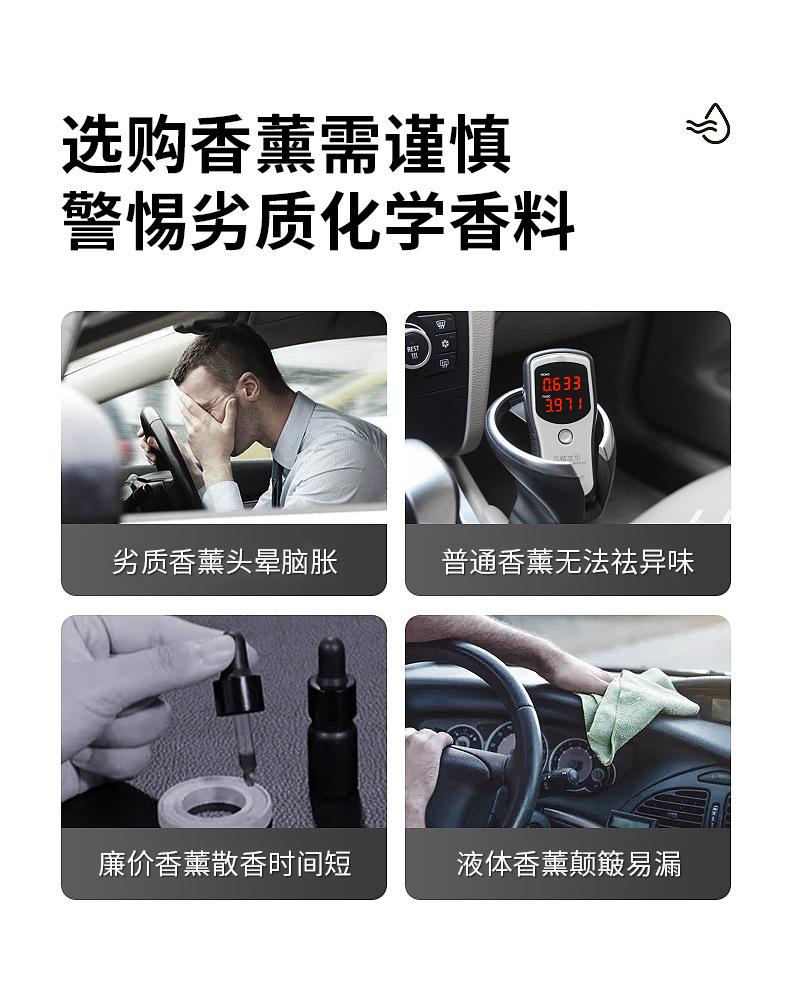 Product Introduction of 2025 New Car Air Freshener Solid Balm for Men High-end Car Fragrance Premium Car Interior Air Freshener 7