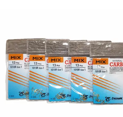 Kail Pancing Mix Carbon 1010R Kuning Ukuran 0.1 SAMPAI 12 0