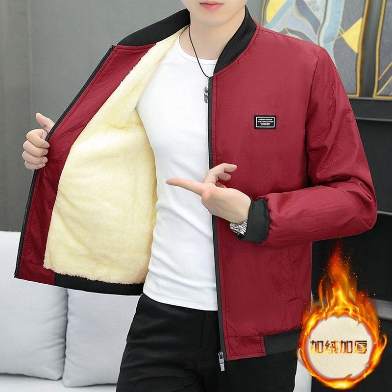 Áo khoác nam,Phong cách trẻ hàng ngày,Đồng phục bóng chày Man Jacket,Quần áo nam,, 6